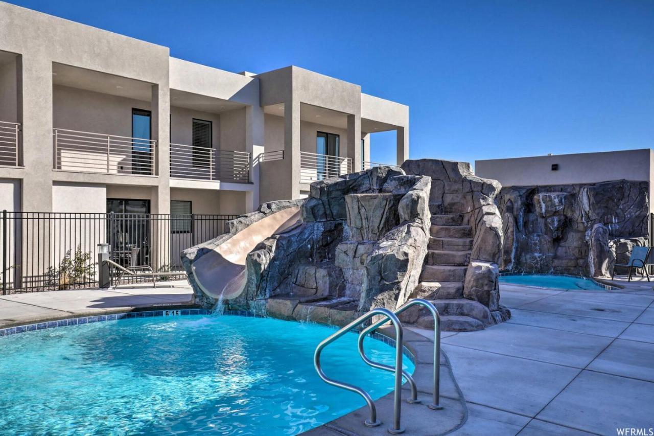 Lofts 13 4-Bedroom Modern Loft Steps From The Pool سانت جورج المظهر الخارجي الصورة